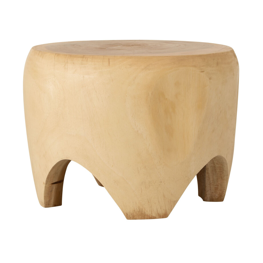 MUST Living Bijzettafel 'Puro' Suarhout, 49cm MUST Living Bijzettafel 'Puro' Suarhout, 49cm afbeelding 1