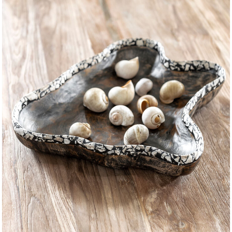 MUST Living Dienblad 'Coral' Teakhout MUST Living Dienblad 'Coral' Teakhout afbeelding