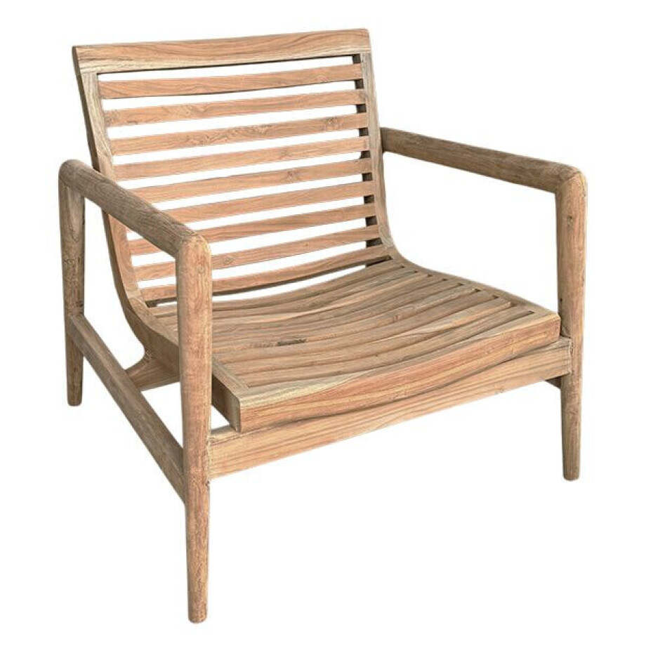 MUST Living fauteuil 'Ray' Teakhout afbeelding 