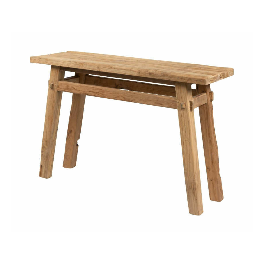MUST Living Sidetable 'Tuscany' Teakhout, 120cm afbeelding 1