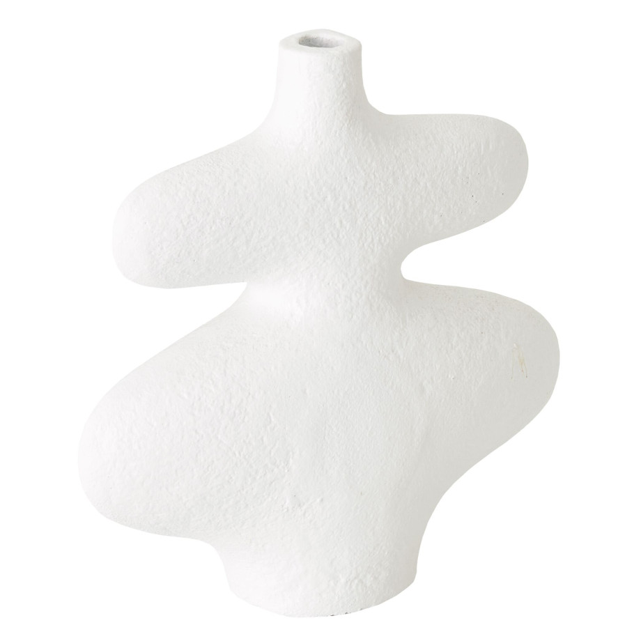 MUST Living Vaas 'La Femme' 30cm hoog, kleur Wit afbeelding 