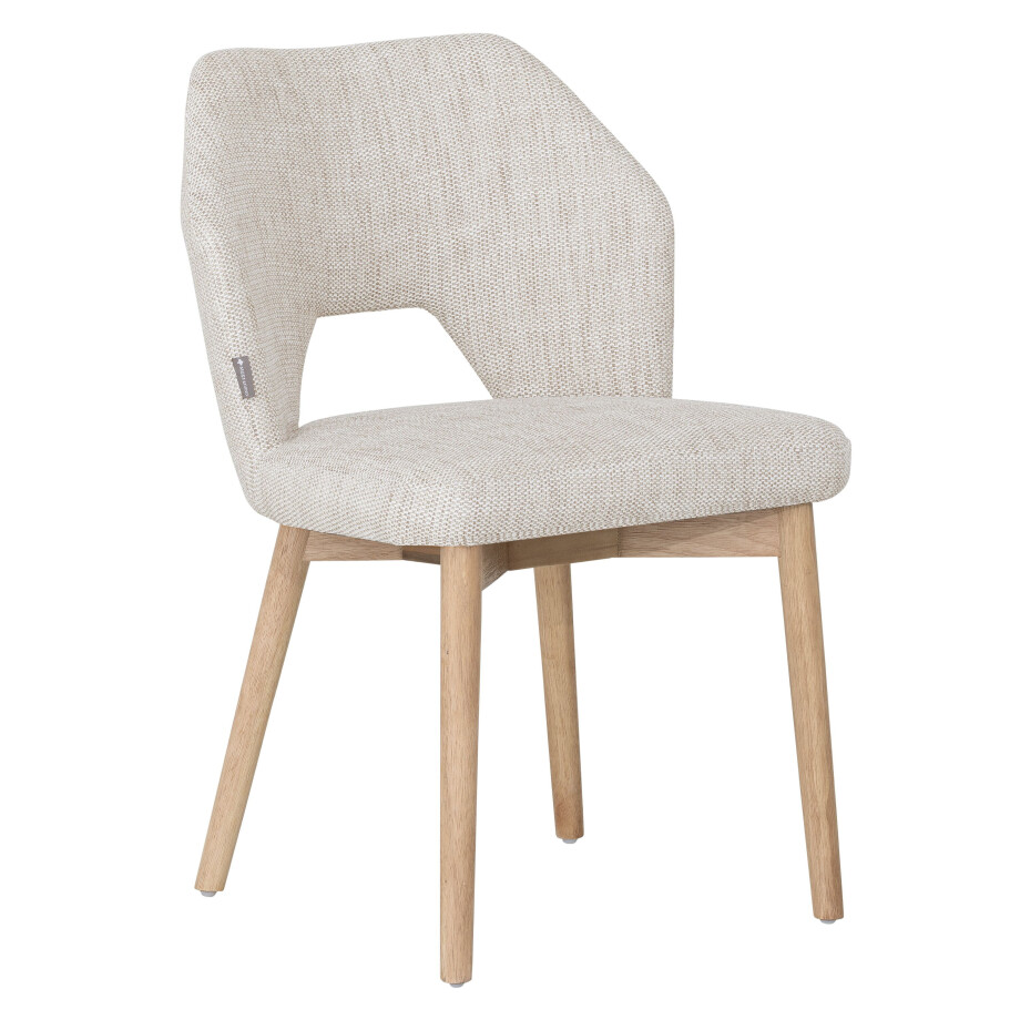 MUST Living Eetkamerstoel 'Blossom', kleur Naturel afbeelding 1