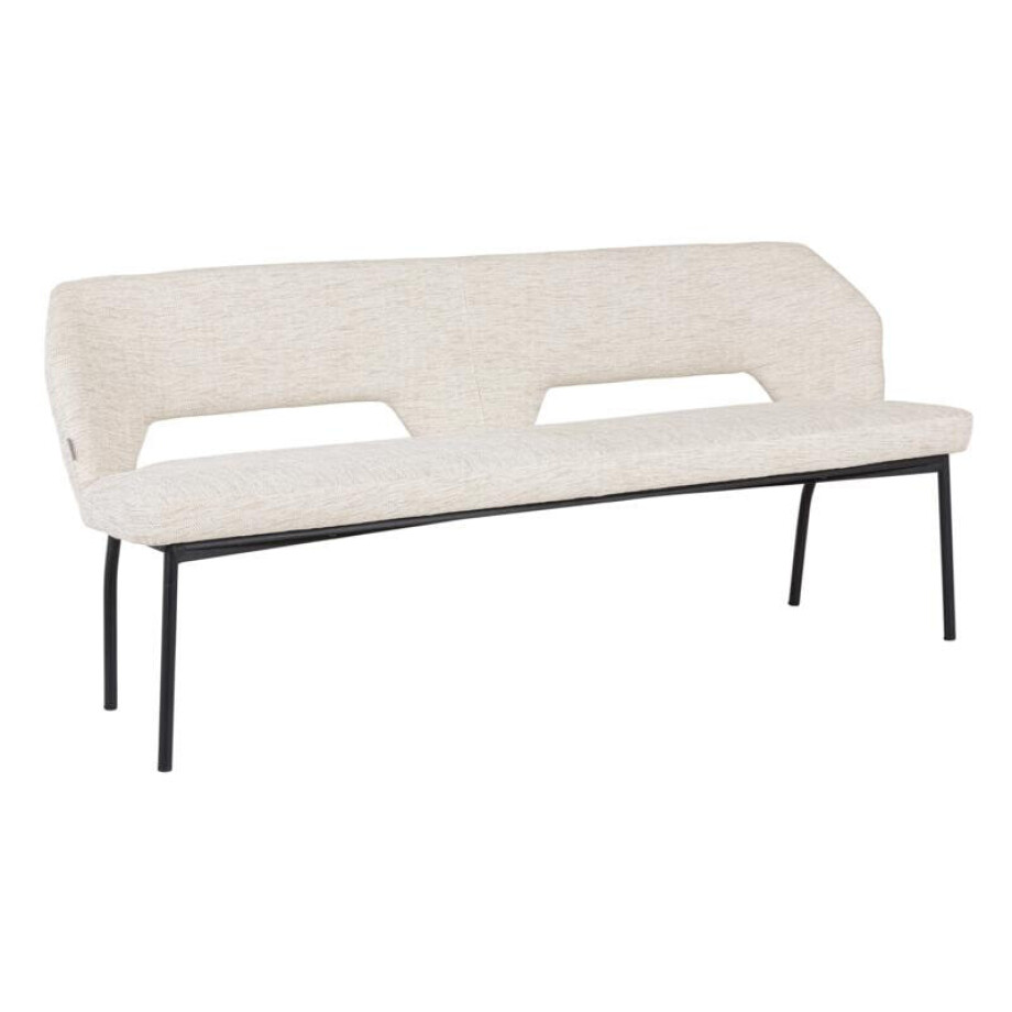 MUST Living Eetkamerbank 'Bloom' Polaris, 190cm, kleur Naturel afbeelding 1