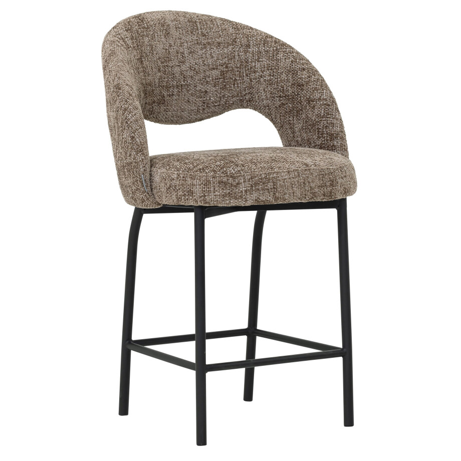 MUST Living Barstoel 'Arca' kleur Bruin afbeelding 1