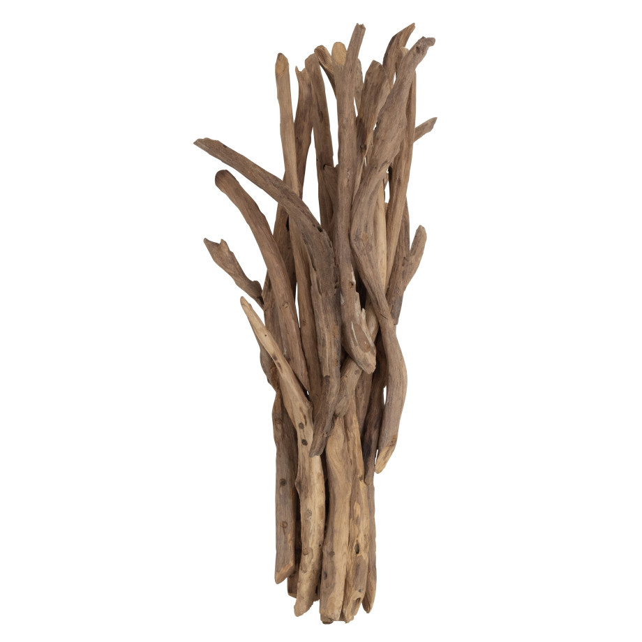 MUST Living Wandlamp 'Spot' Teakhout, 78cm, kleur Naturel afbeelding 1