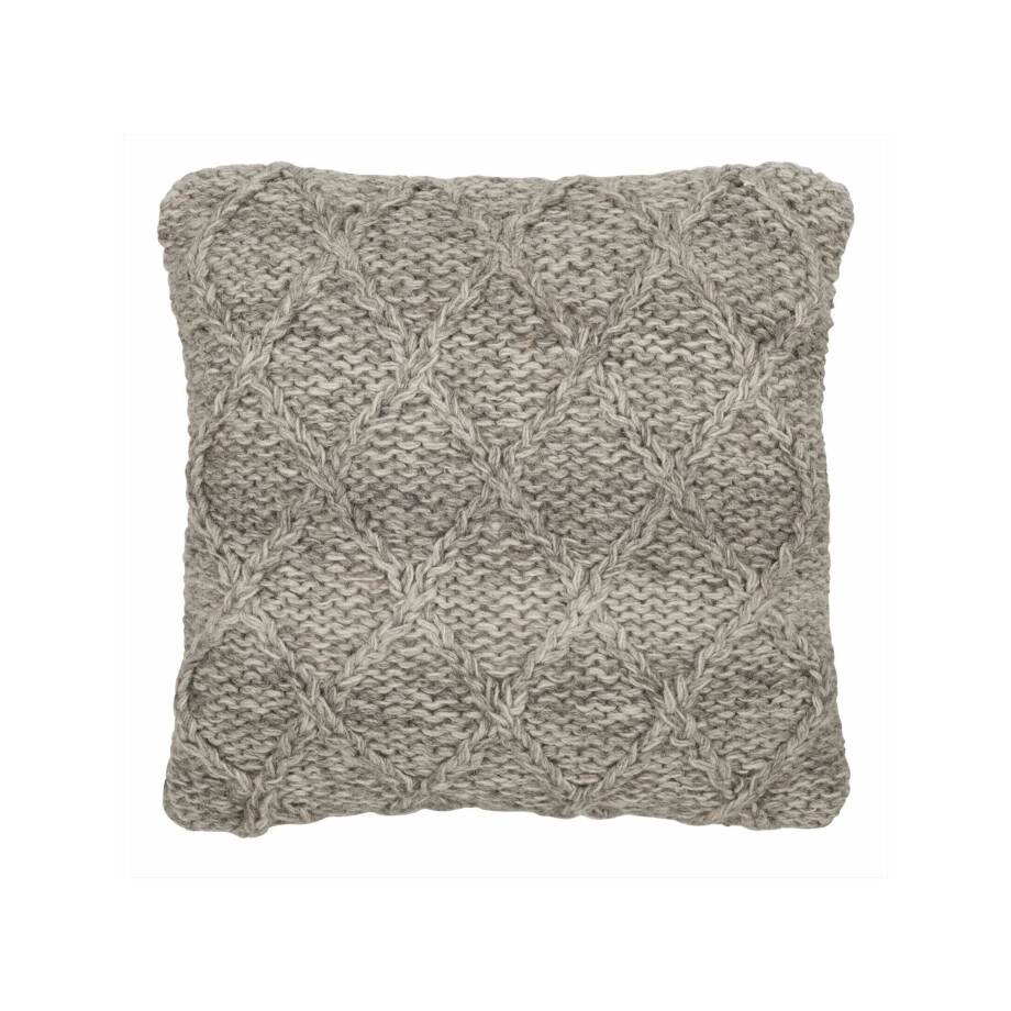 MUST Living Kussen 'Grenada' 45 x 45cm, kleur Grijs MUST Living Kussen 'Grenada' 45 x 45cm, kleur Grijs afbeelding 1