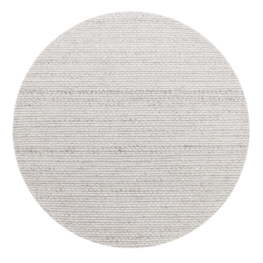 MUST Living Rond Vloerkleed 'Nirvana ' 150cm, kleur Grijs afbeelding 1