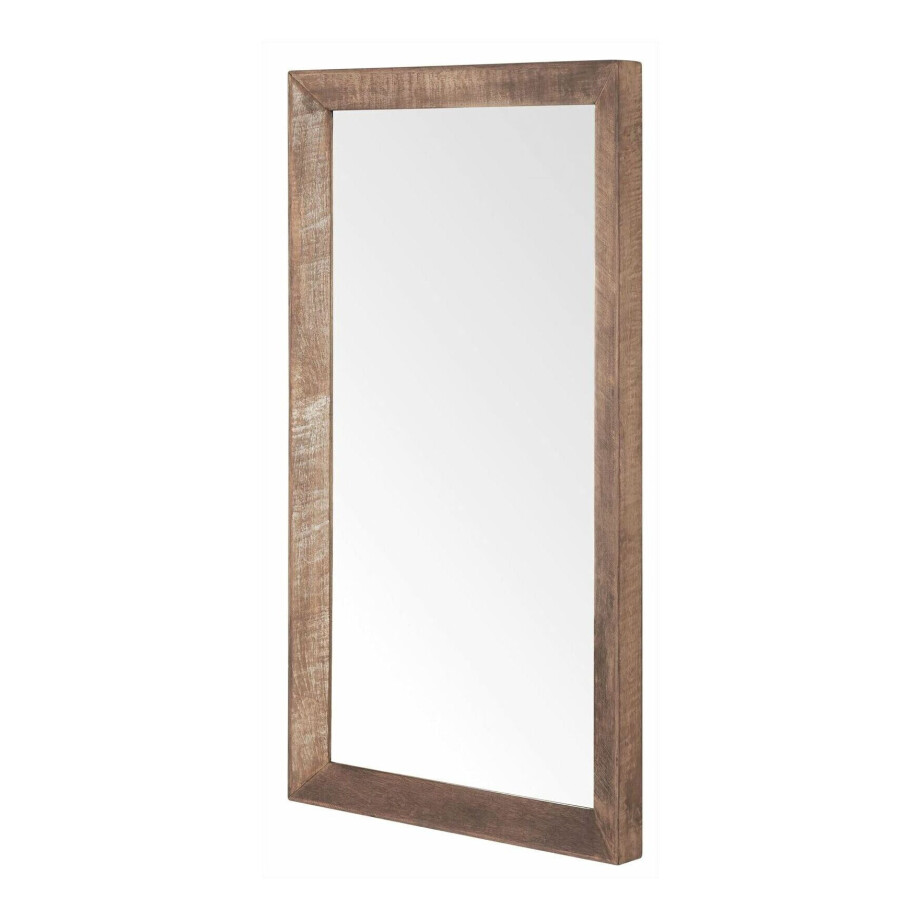 DTP Home Spiegel 'Metropole' Teakhout, 90 x 50cm DTP Home Spiegel 'Metropole' Teakhout, 90 x 50cm afbeelding 1