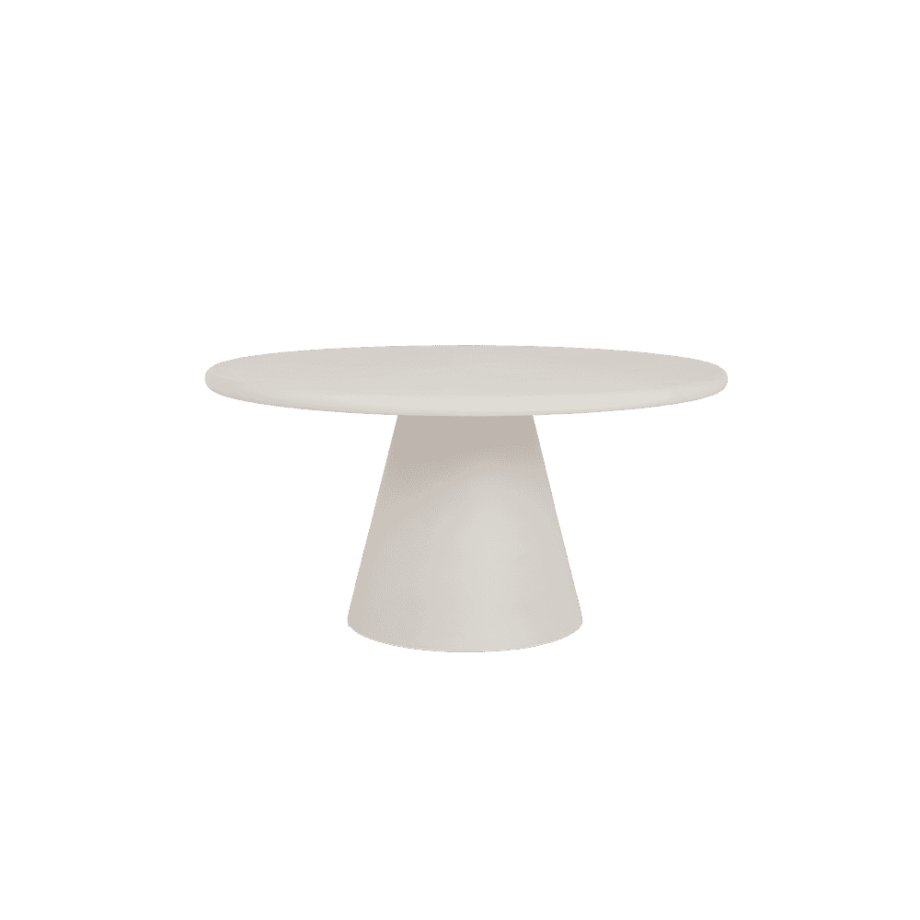 Tower Living Ronde Eettafel 'Mello' 150cm, kleur Wit afbeelding 1