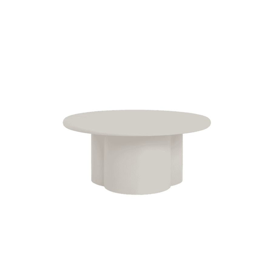 Tower Living Ronde Salontafel 'Mello' 90cm, kleur Wit afbeelding 1