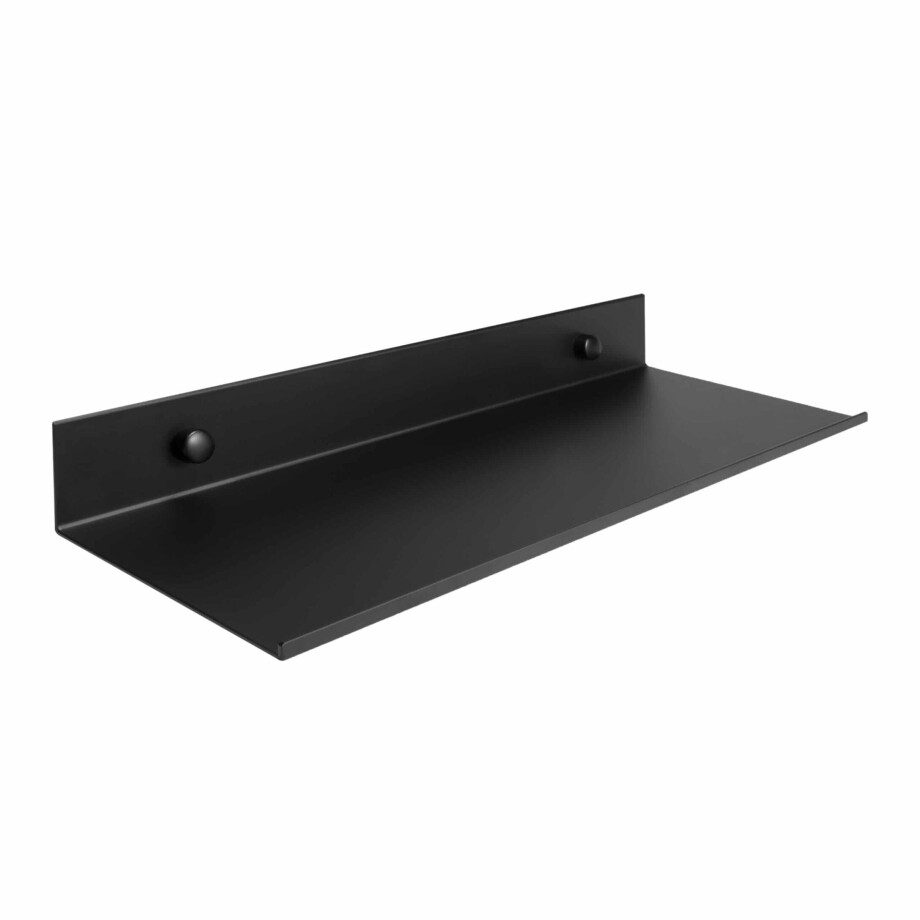 QUVIO Wandplank - Metaal - 12 x 30 x 4 cm afbeelding 1