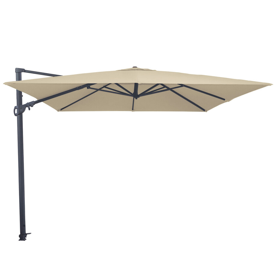 Vrijhangende zweefparasol Monaco Flex III 300x300 (ecru) afbeelding 