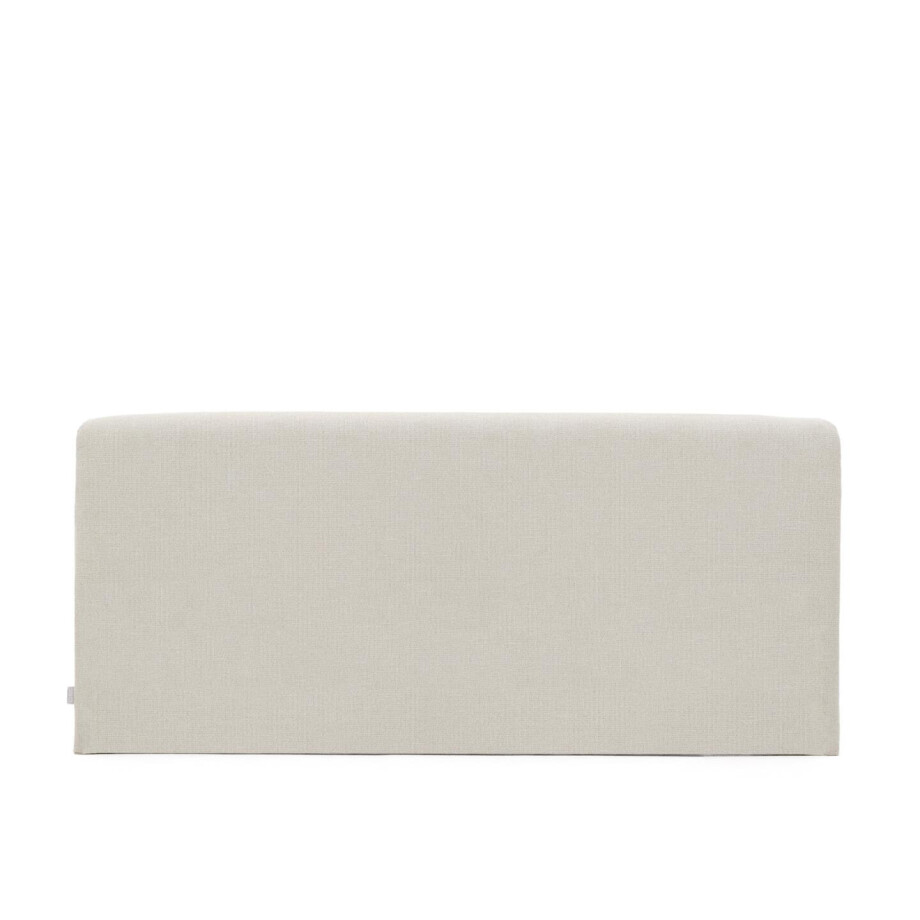Kave Home Hoofdbord 'Valma' 160 x 200cm, kleur Pearl afbeelding 1