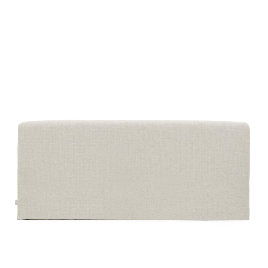 Kave Home Hoofdbord 'Valma' 180 x 200cm, kleur Pearl afbeelding 1