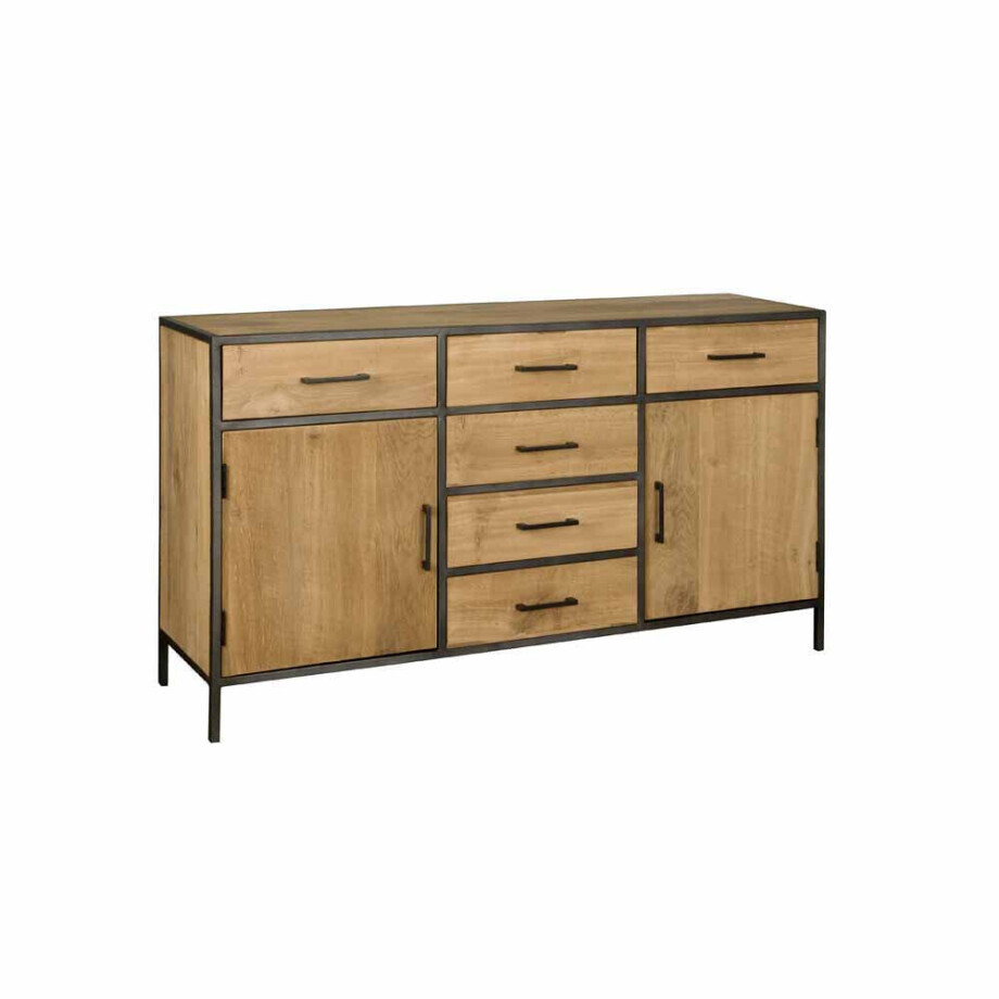 Tower Living Dressoir 'Luna' Eiken, 180cm Tower Living Dressoir 'Luna' Eiken, 180cm afbeelding