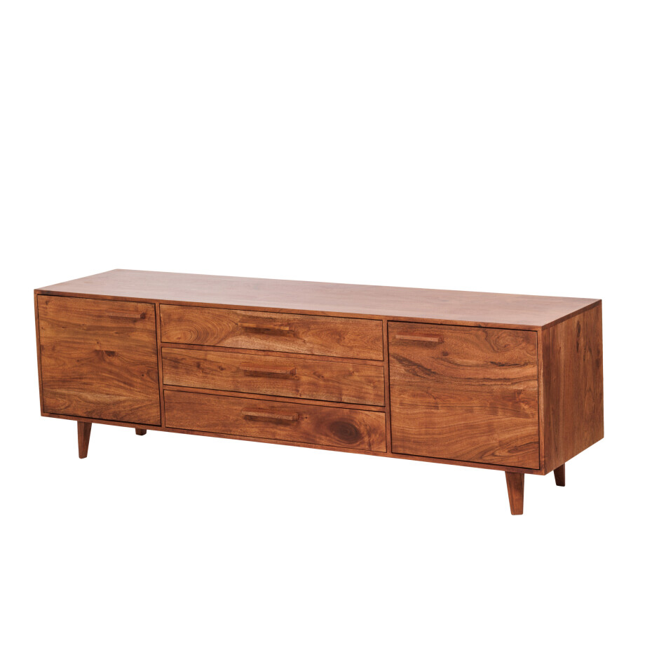 Tower Living TV-meubel 'Falcone' Acaciahout, 190cm afbeelding 