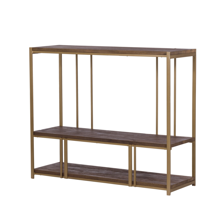 Tower Living Wandrek 'Belvedere' Mangohout, 100 x 120cm Tower Living Wandrek 'Belvedere' Mangohout, 100 x 120cm afbeelding