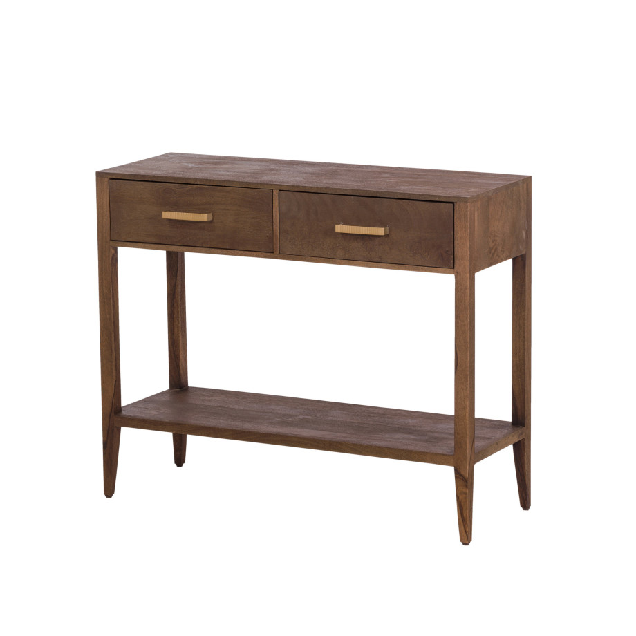 Tower Living Sidetable 'Belvedere' Mangohout, 110cm afbeelding 