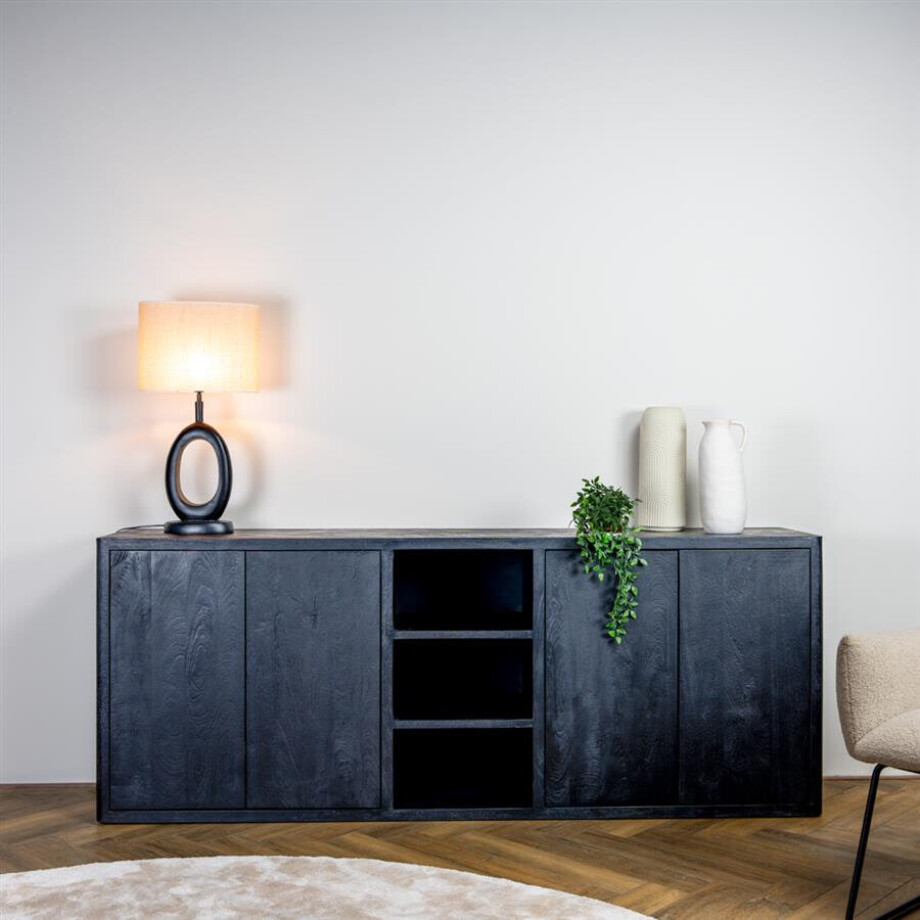 Tower Living Dressoir 'Tenna' Mangohout, 220cm afbeelding 