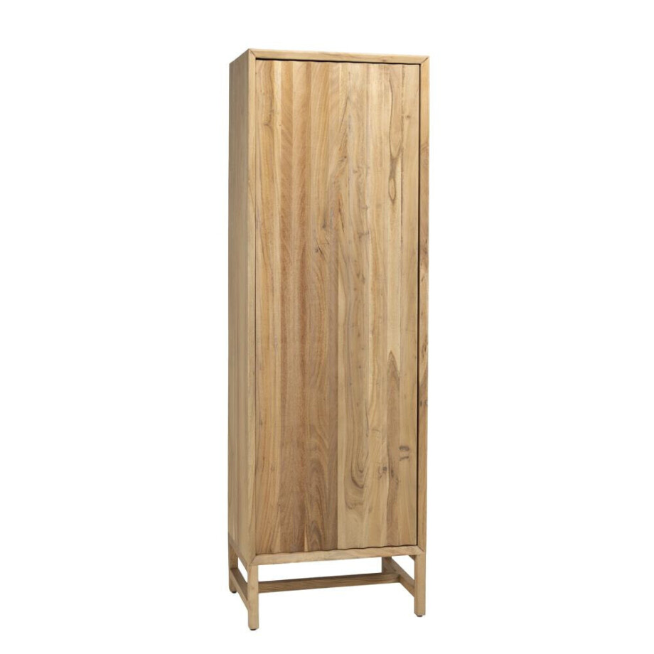 Tower Living Opbergkast 'Crotone' Rechtsdraaiend, Acaciahout, 180 x 55cm afbeelding 