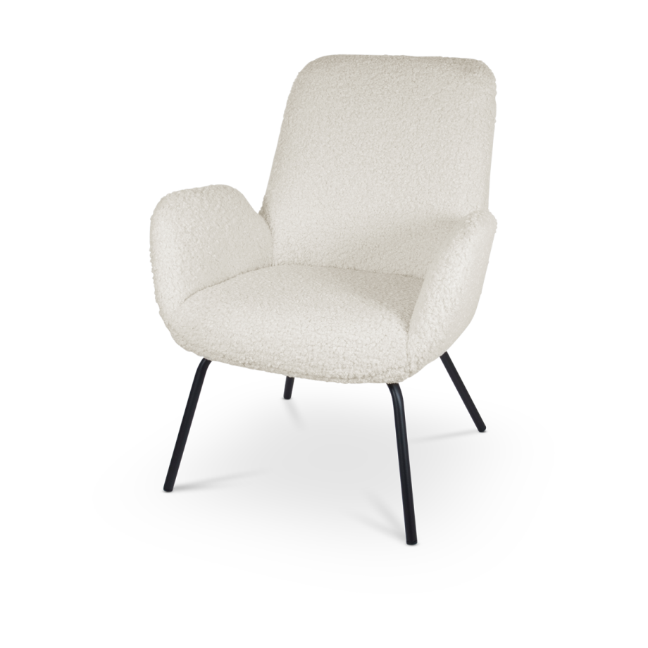 Ninte fauteuil teddy gebroken wit Ninte fauteuil teddy gebroken wit afbeelding 1