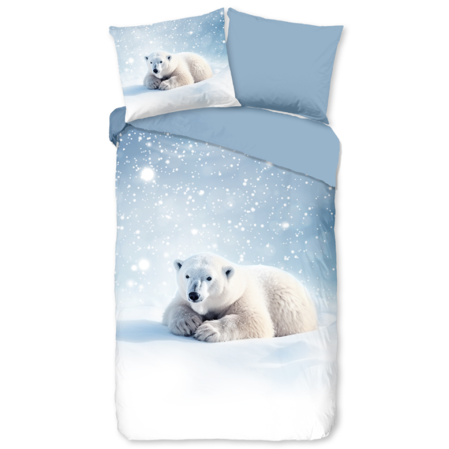 Dekbedovertrek Katoen-Flanel - Esben - Eenpersoons (140x200 Cm) - Meerkleurig & Wit & Blauw Flanel Katoen - Natuur & Dieren & Stippen - Good Morning - Dekbed-Discounter.nl Dekbedovertrek Katoen-Flanel - Esben - Eenpersoons (140x200 Cm) - Meerkleurig & Wit & Blauw Flanel Katoen - Natuur & Dieren & Stippen - Good Morning - Dekbed-Discounter.nl afbeelding 1