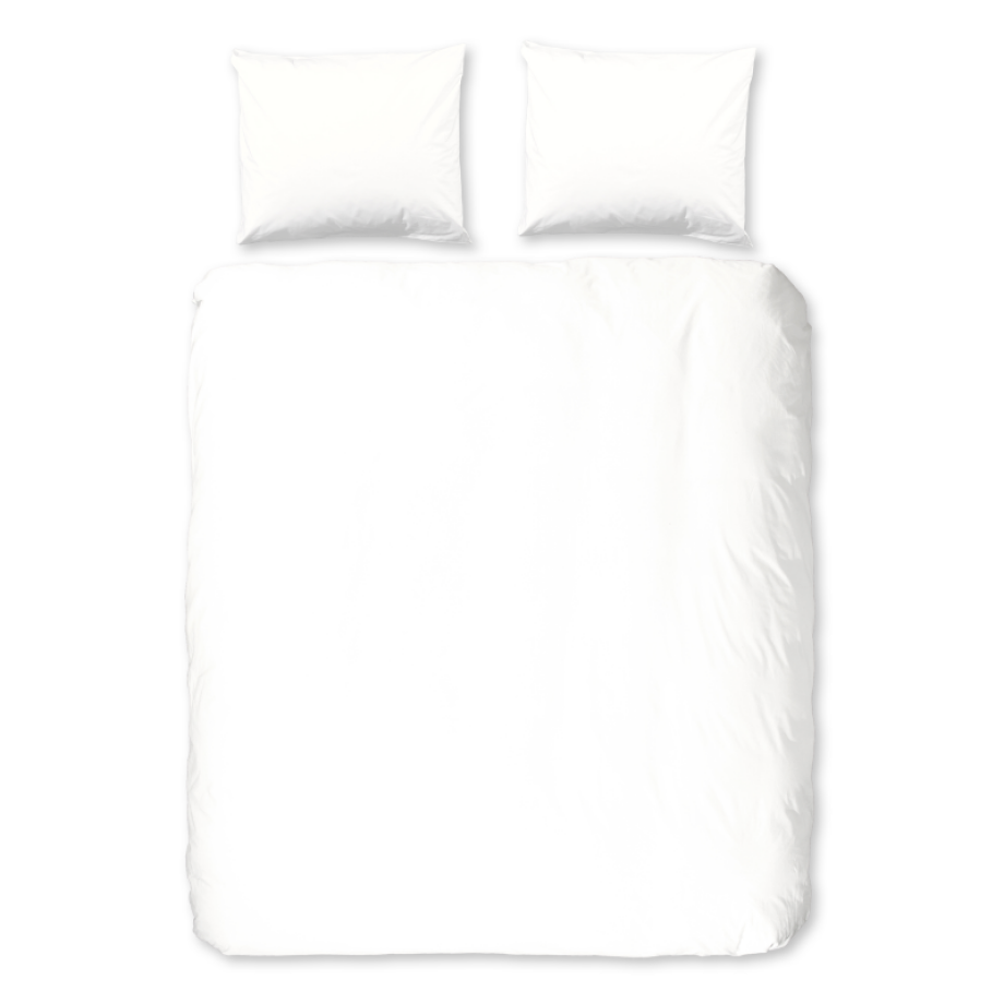 Dekbedovertrek Katoen-Flanel Uni - Wit - Lits-Jumeaux (240x220 Cm) - Wit Flanel Katoen - Effen - Good Morning - Dekbed-Discounter.nl Dekbedovertrek Katoen-Flanel Uni - Wit - Lits-Jumeaux (240x220 Cm) - Wit Flanel Katoen - Effen - Good Morning - Dekbed-Discounter.nl afbeelding 1