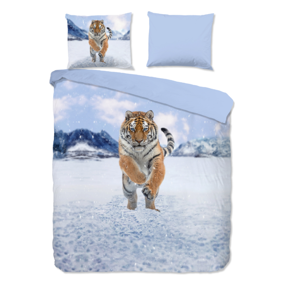 Dekbedovertrek Katoen-Flanel - Zelda - Tweepersoons (200x200 Cm) - Meerkleurig & Wit & Blauw Flanel Katoen - Natuur & Dieren - Good Morning - Dekbed-Discounter.nl Dekbedovertrek Katoen-Flanel - Zelda - Tweepersoons (200x200 Cm) - Meerkleurig & Wit & Blauw Flanel Katoen - Natuur & Dieren - Good Morning - Dekbed-Discounter.nl afbeelding 1