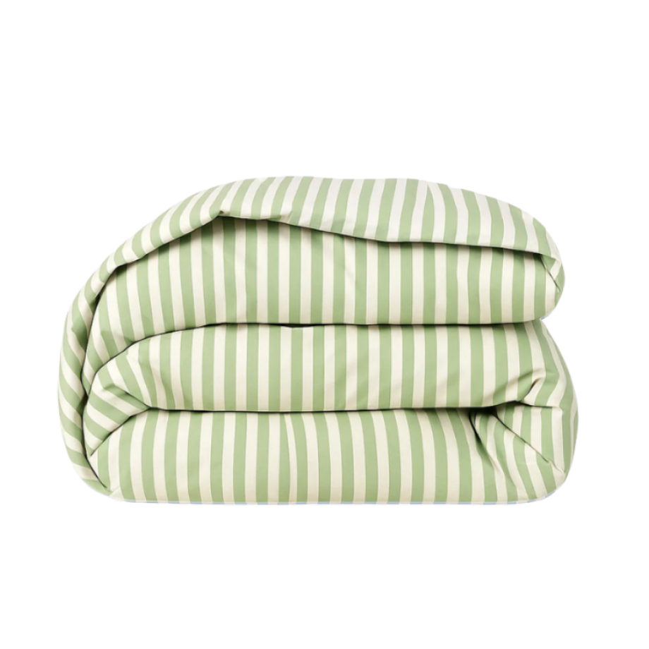 1+1 Gratis Wasbaar Easy Dekbed Zonder Overtrek - Zonder Overtrek - Streep - Groen - Dekbed-Discounter.nl 1+1 Gratis Wasbaar Easy Dekbed Zonder Overtrek - Zonder Overtrek - Streep - Groen - Dekbed-Discounter.nl afbeelding 1