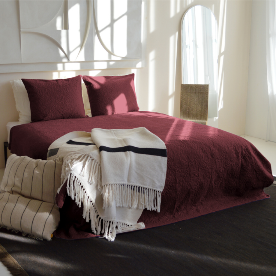 Bedsprei Flowers - Rood - Xcm Van Zydante Home Microvezel - Dekbed-Discounter.nl Bedsprei Flowers - Rood - Xcm Van Zydante Home Microvezel - Dekbed-Discounter.nl afbeelding 1