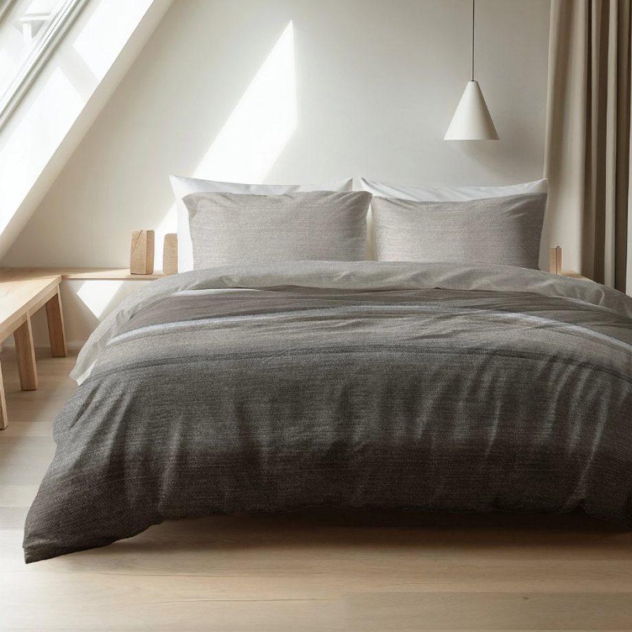 Dekbedovertrek KatoenFlanel Stone Stripe Taupe LitsJumeaux (240x220 Cm) Taupe Flanel Effen Sleeptime Elegance - Overtrek - 240x220 Cm - Dekbed-Discounter.nl Dekbedovertrek KatoenFlanel Stone Stripe Taupe LitsJumeaux (240x220 Cm) Taupe Flanel Effen Sleeptime Elegance - Overtrek - 240x220 Cm - Dekbed-Discounter.nl afbeelding 1