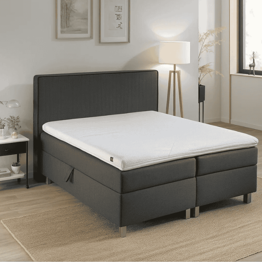 Topmatras Silver Line - Nasa - 160x200cm Met NASA Schuim Kern - Van Dekbed Discounter - Comfort: Stevig - Dekbed-Discounter.nl Topmatras Silver Line - Nasa - 160x200cm Met NASA Schuim Kern - Van Dekbed Discounter - Comfort: Stevig - Dekbed-Discounter.nl afbeelding