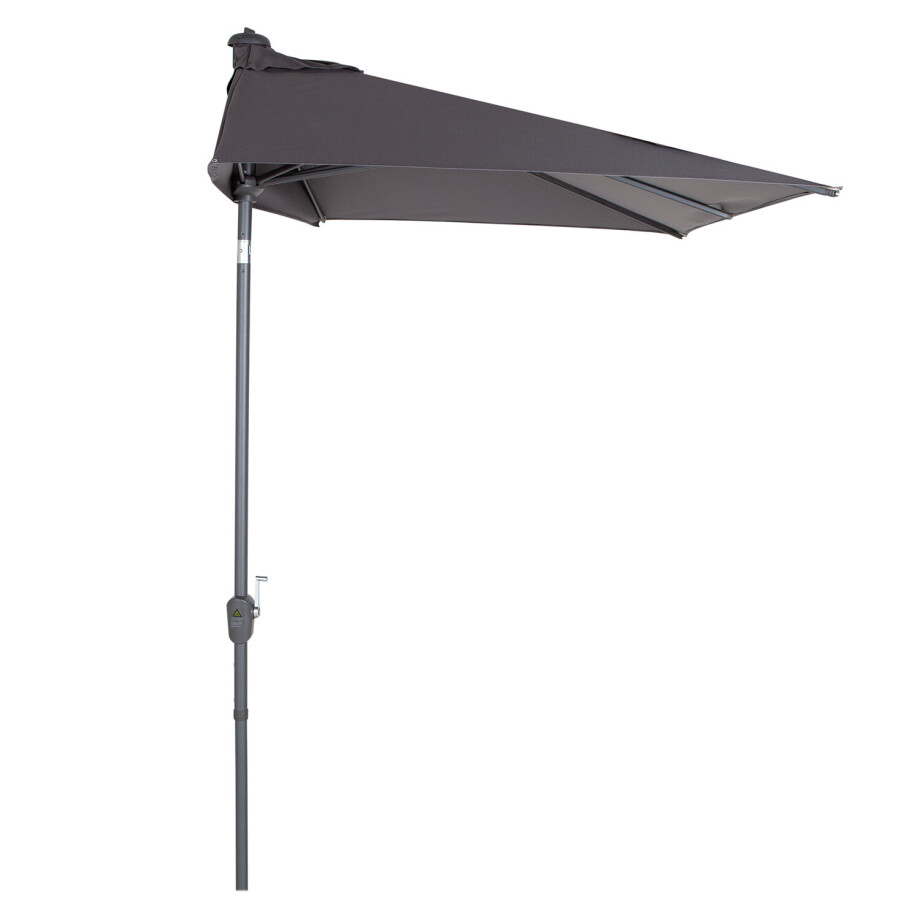 Parasol Triangle 210x130cm grey afbeelding 