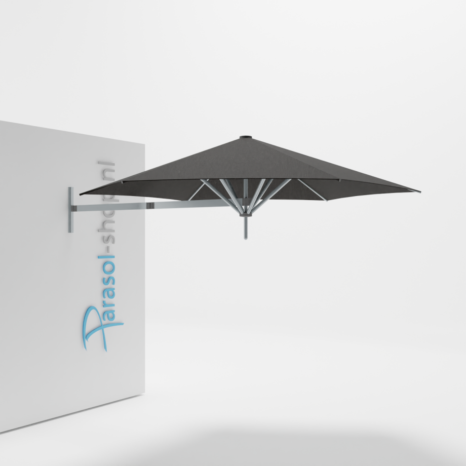 Paraflex muurparasol 270cm Neo arm   (Black) afbeelding 
