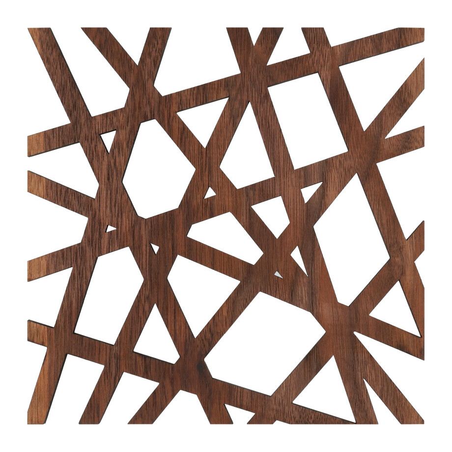 Krumble Pannenonderzetter - Vierkant - Hout afbeelding 1