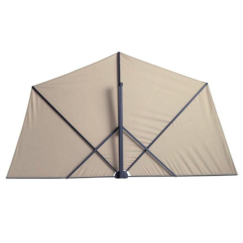 Zweefparasoldoek Madison Sunwave   270cm rond (ecru) afbeelding 