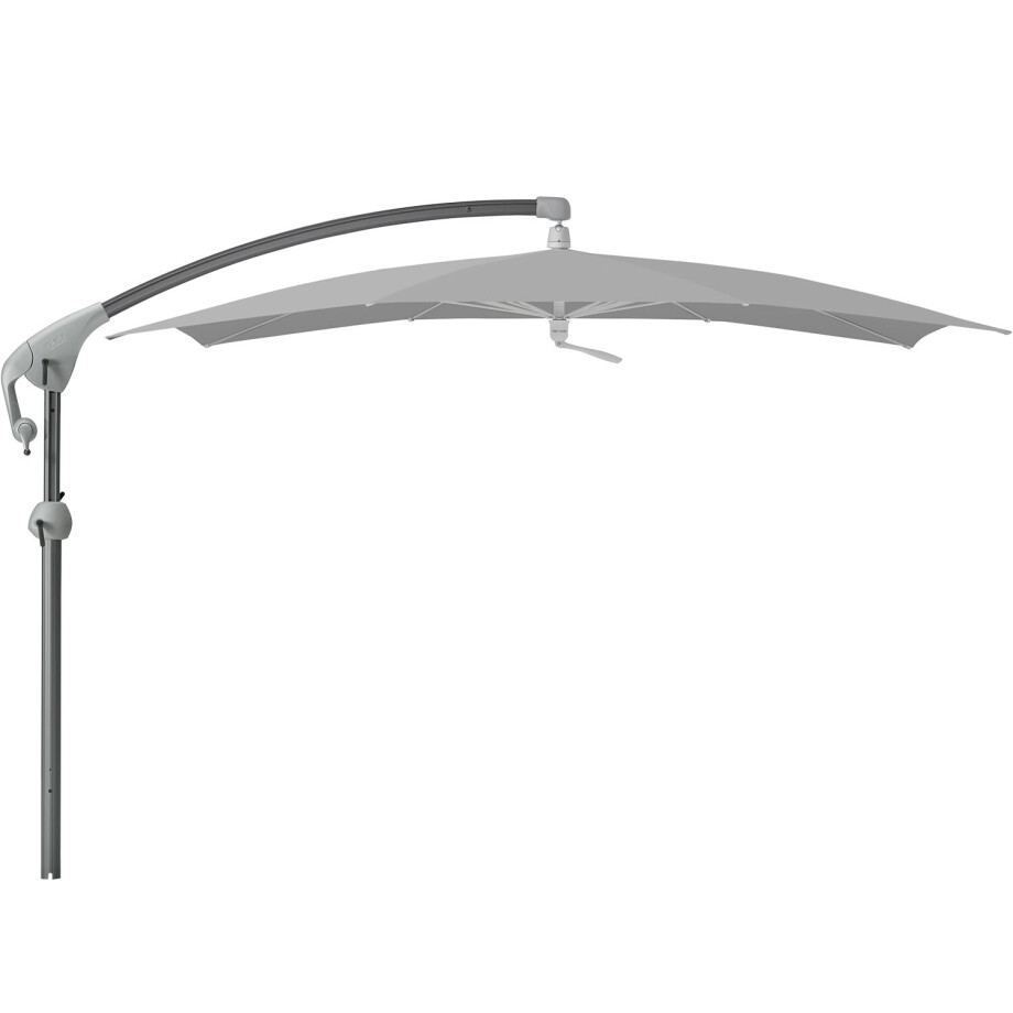 Glatz Pendalex® P+ 285x230cm rechthoek Stofklasse 5 (antraciet frame) afbeelding 