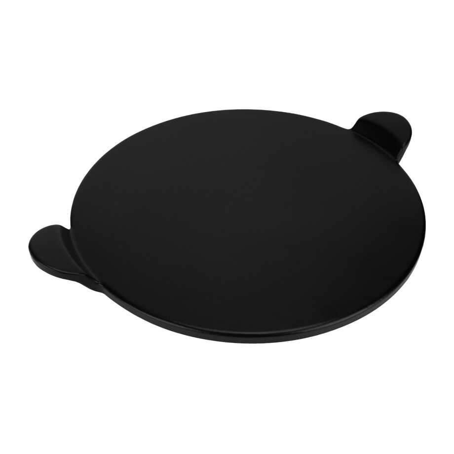 Krumble Pizzasteen met vaste handvaten - Keramiek - Diameter 33 cm afbeelding 1