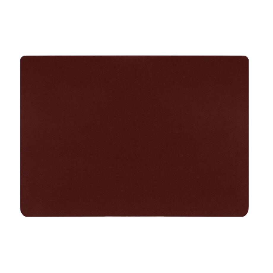 Krumble Placemats - PU Leer - Bordeaux rood afbeelding 1