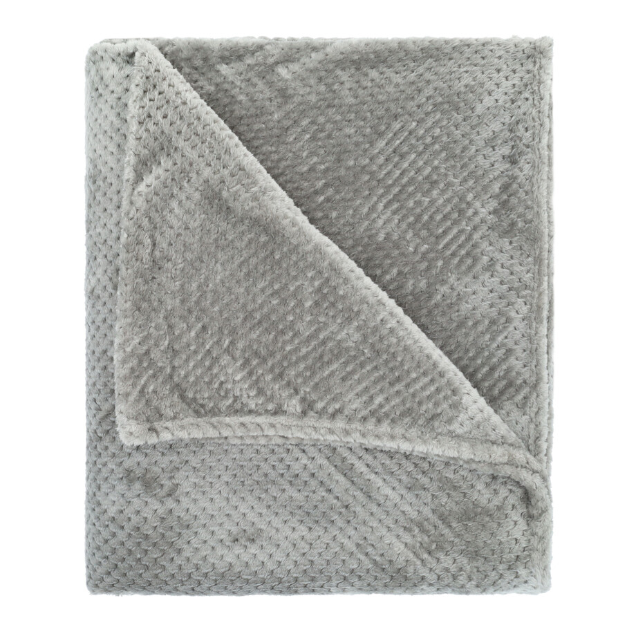 QUVIO Plaid - Fleece deken - 200 x 230 cm afbeelding 1