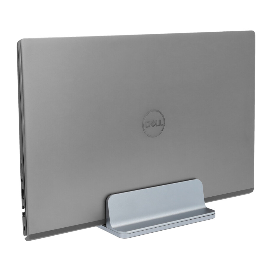 QUVIO Laptop standaard verticaal - Verstelbaar 1,4 tot 7,3 cm - Grijs afbeelding 1