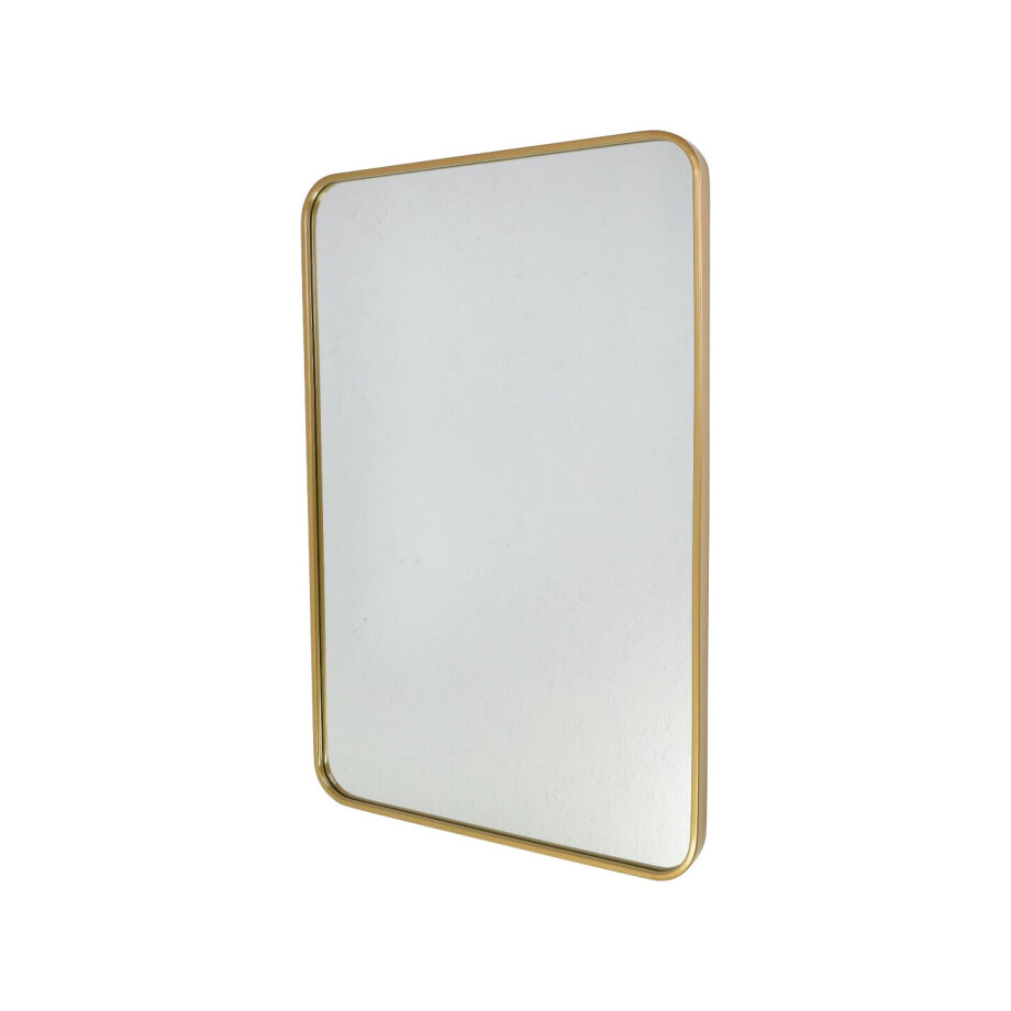 Urban Interiors Spiegel 'Boston' 90 x 60cm, kleur Goud Urban Interiors Spiegel 'Boston' 90 x 60cm, kleur Goud afbeelding 1