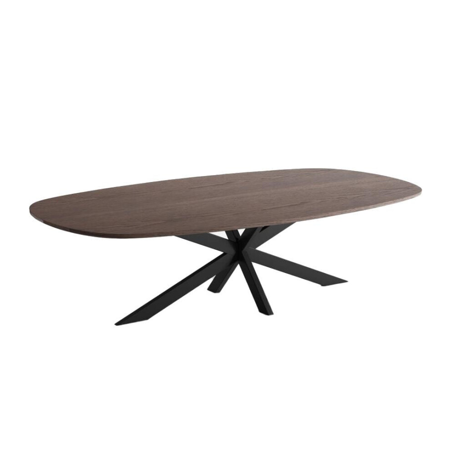 Tower Living Deens Ovale Salontafel 'San Marino' Eiken, 135 x 75cm Tower Living Deens Ovale Salontafel 'San Marino' Eiken, 135 x 75cm afbeelding