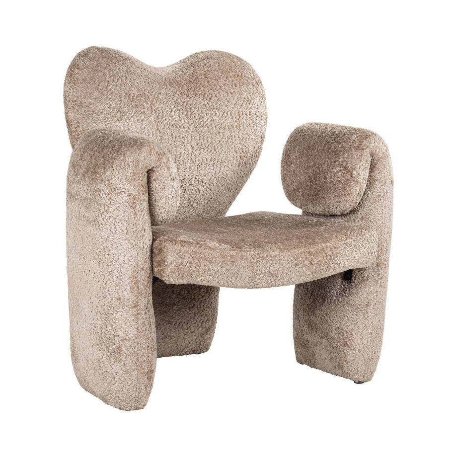 Richmond Fauteuil 'Didi' Teddy, kleur Naturel Richmond Fauteuil 'Didi' Teddy, kleur Naturel afbeelding 1