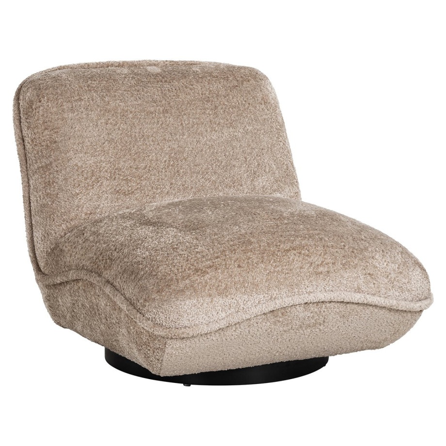 Richmond Fauteuil 'Ophelia' Chenille, kleur Naturel afbeelding 1