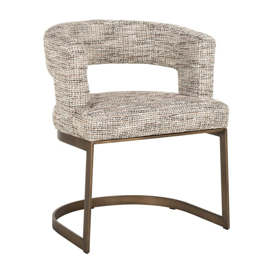 Richmond Eetkamerstoel 'Ellis' Be Trendy, kleur Naturel afbeelding 1