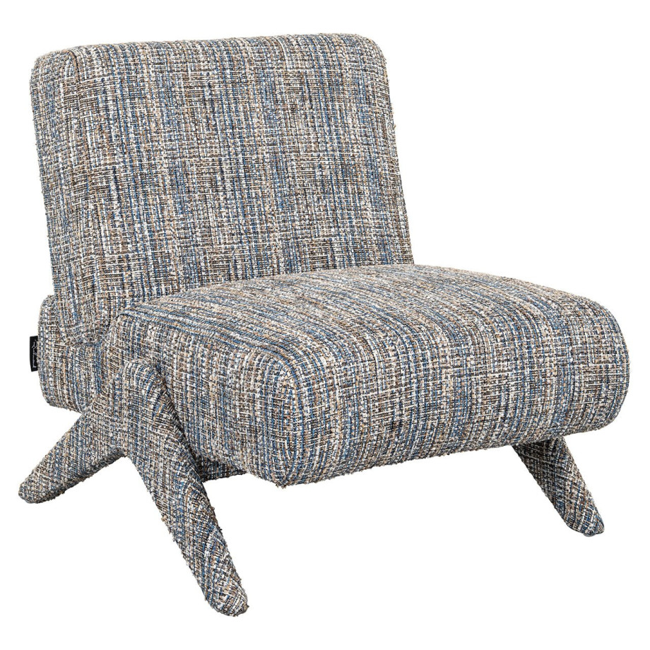 Richmond Fauteuil 'Lexi' Geweven, kleur Blauw afbeelding 1