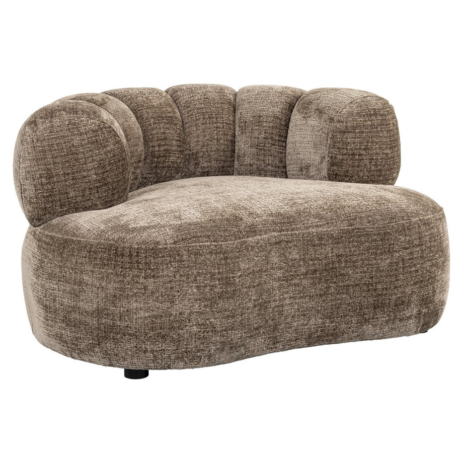 Richmond Fauteuil 'Penelope' Chenille, kleur Stone afbeelding 1