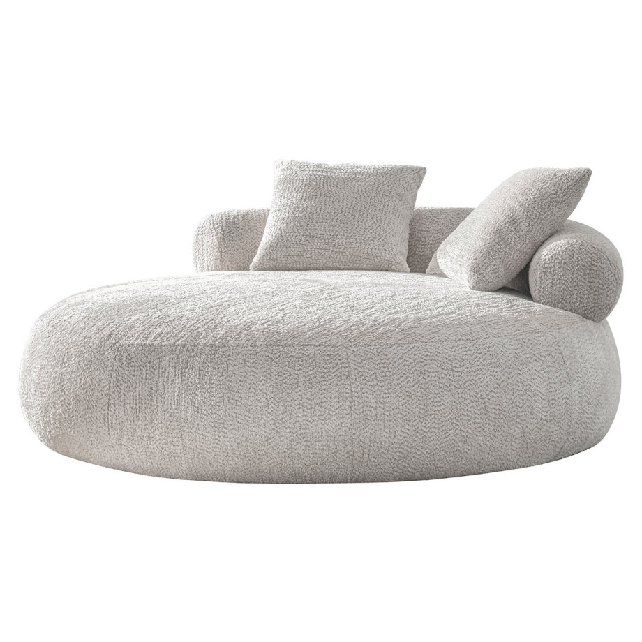 Richmond Daybed 'Tivola' Chenille, kleur Crème afbeelding 