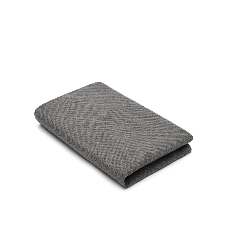 Kave Home Kussenhoes 'Bowie' t.b.v. Hondenkussen Bowie 98 x 73cm, kleur Donkergrijs afbeelding 1